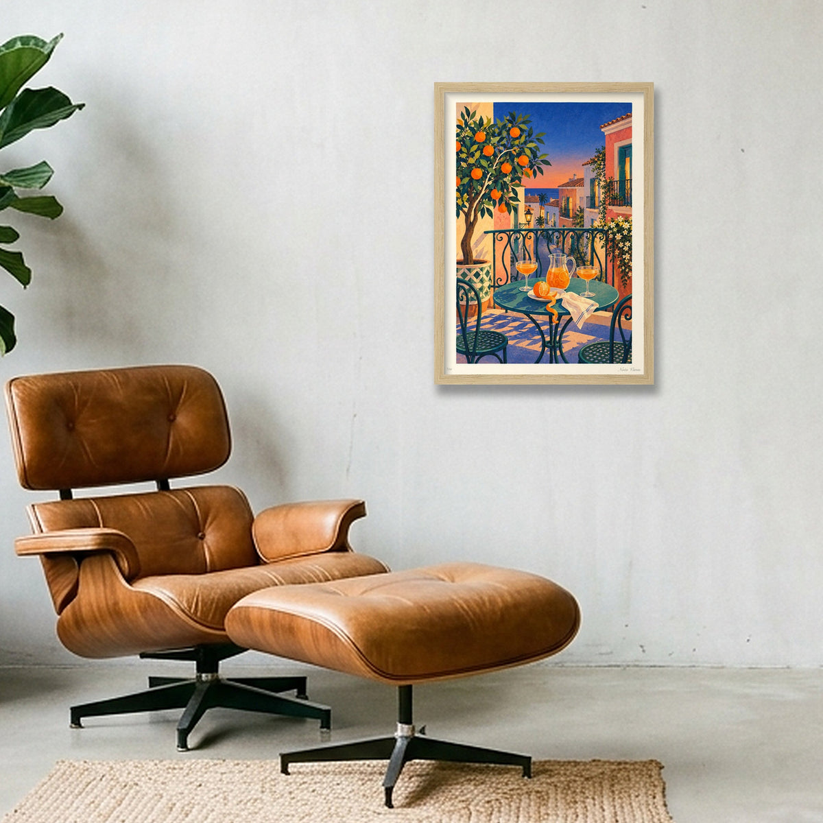 Agua de València · A3 · Oak frame