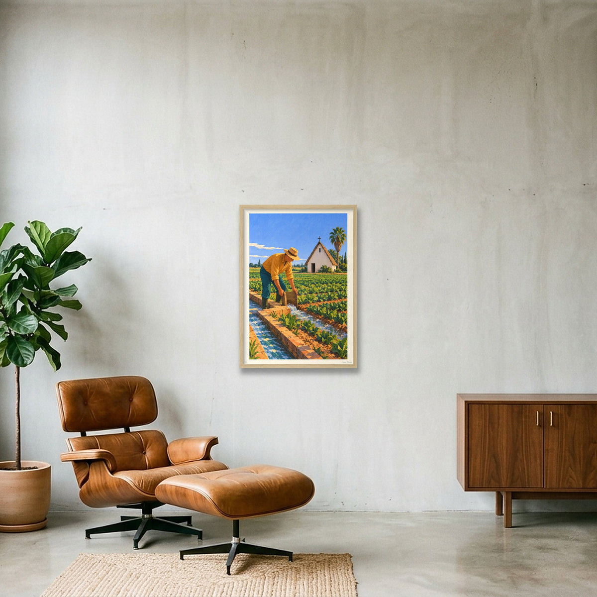 L’aigua de l’Horta · A2 · Oak frame