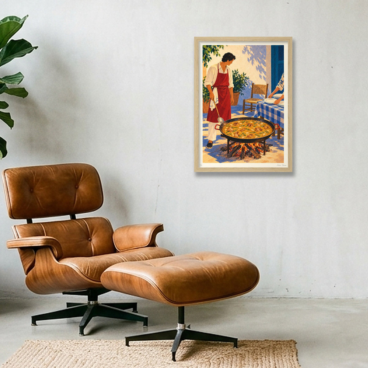 El diumenge · A3 · Oak frame
