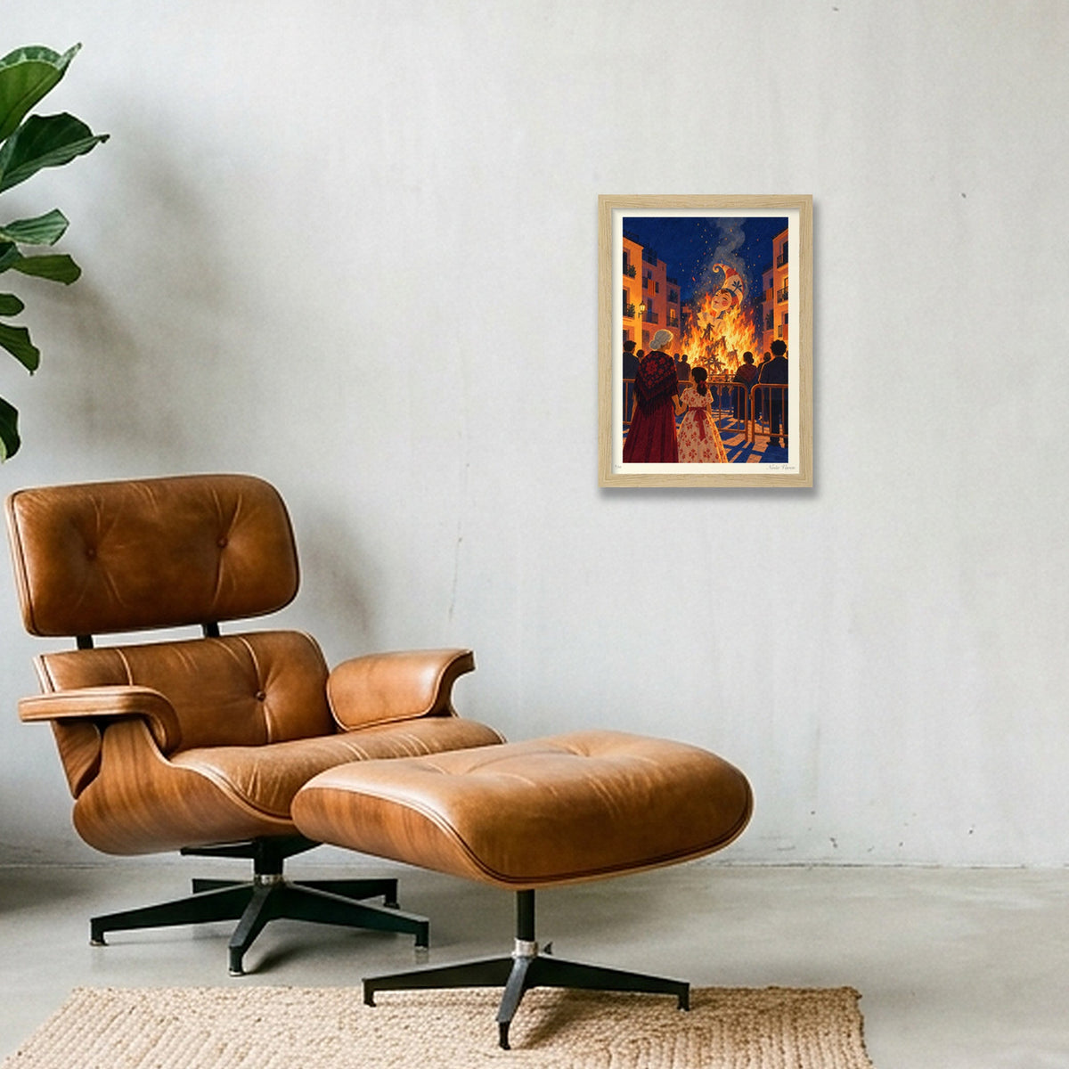 Fins l’any que ve · A4 · Oak frame