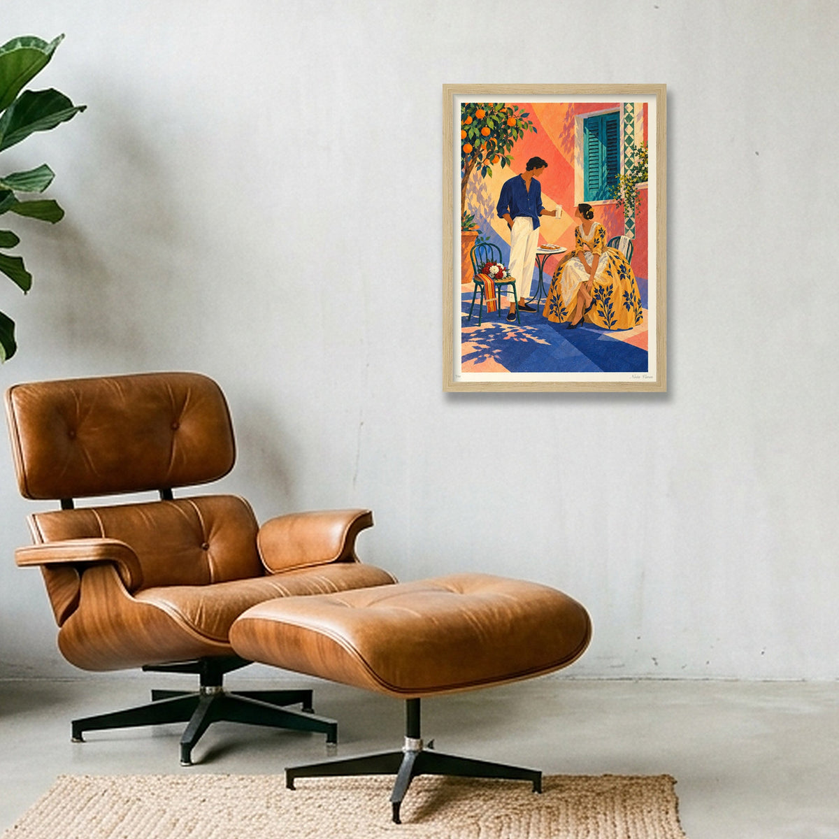 Després de l’Ofrena · València · A3 · Oak frame