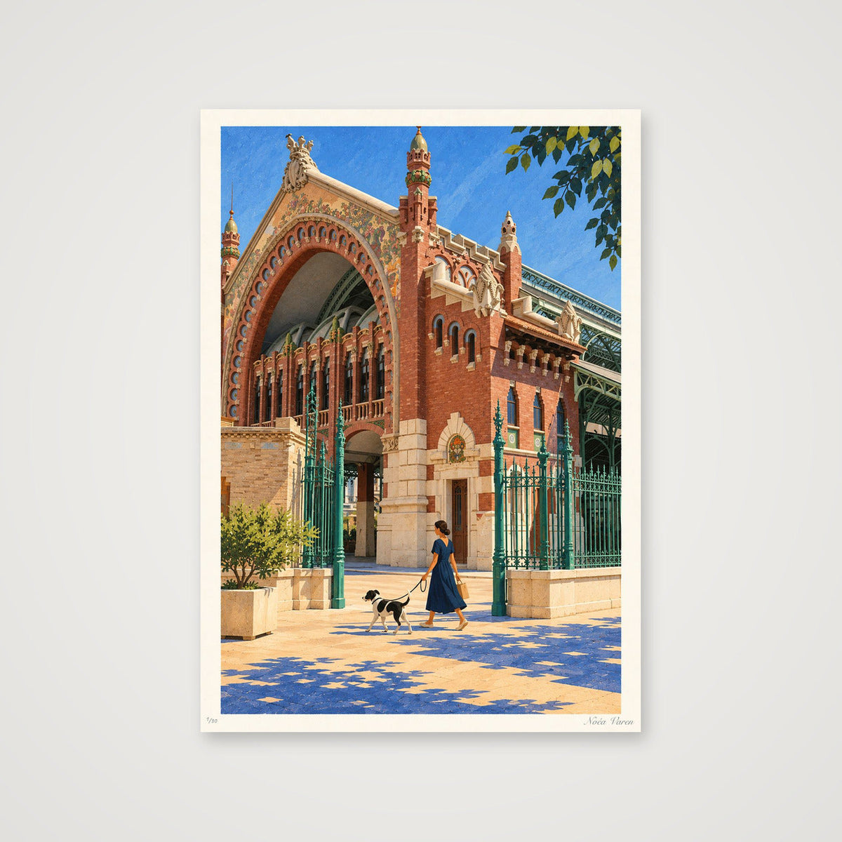Un matí a Colón · A3 · Print only