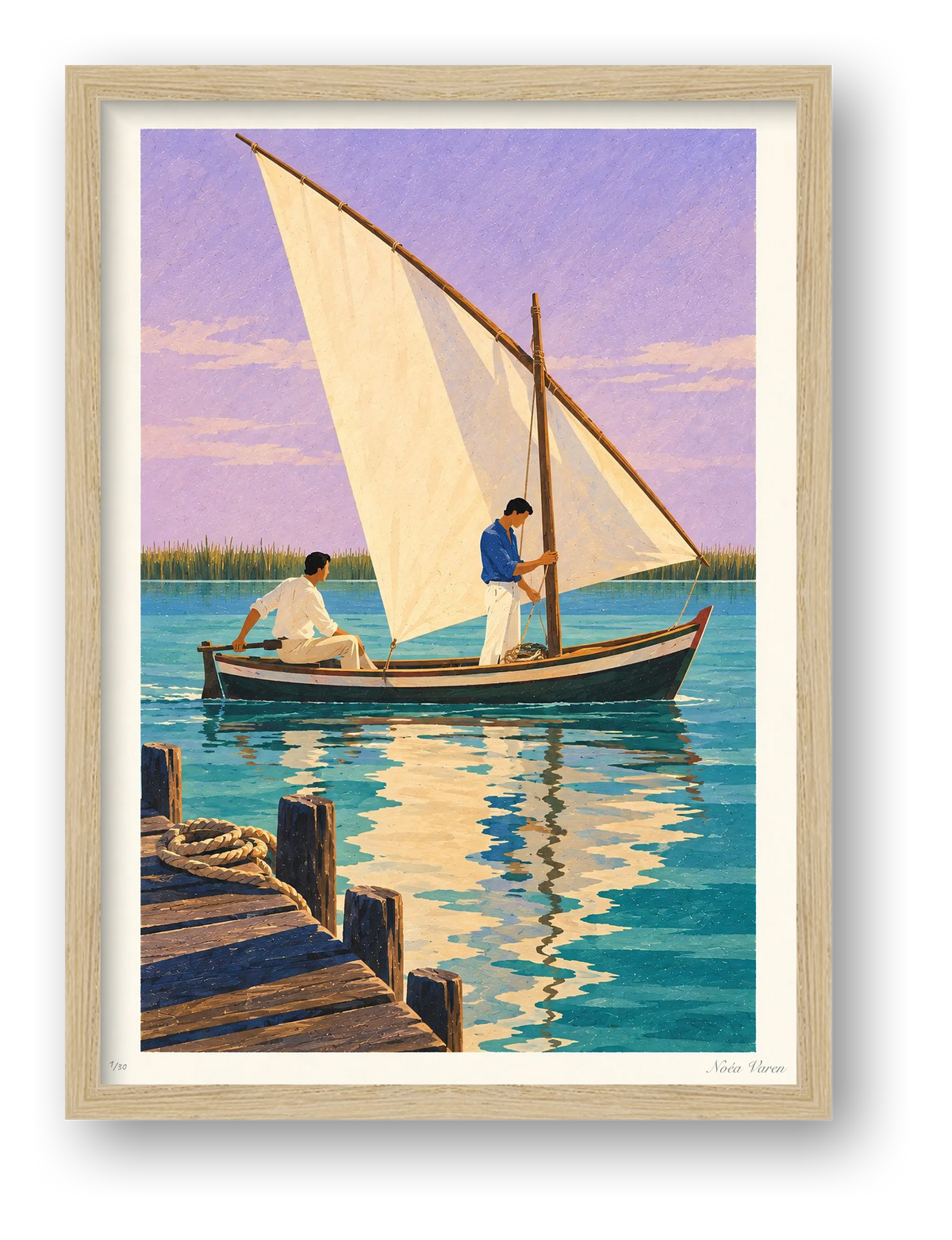 Vela llatina · framed preview