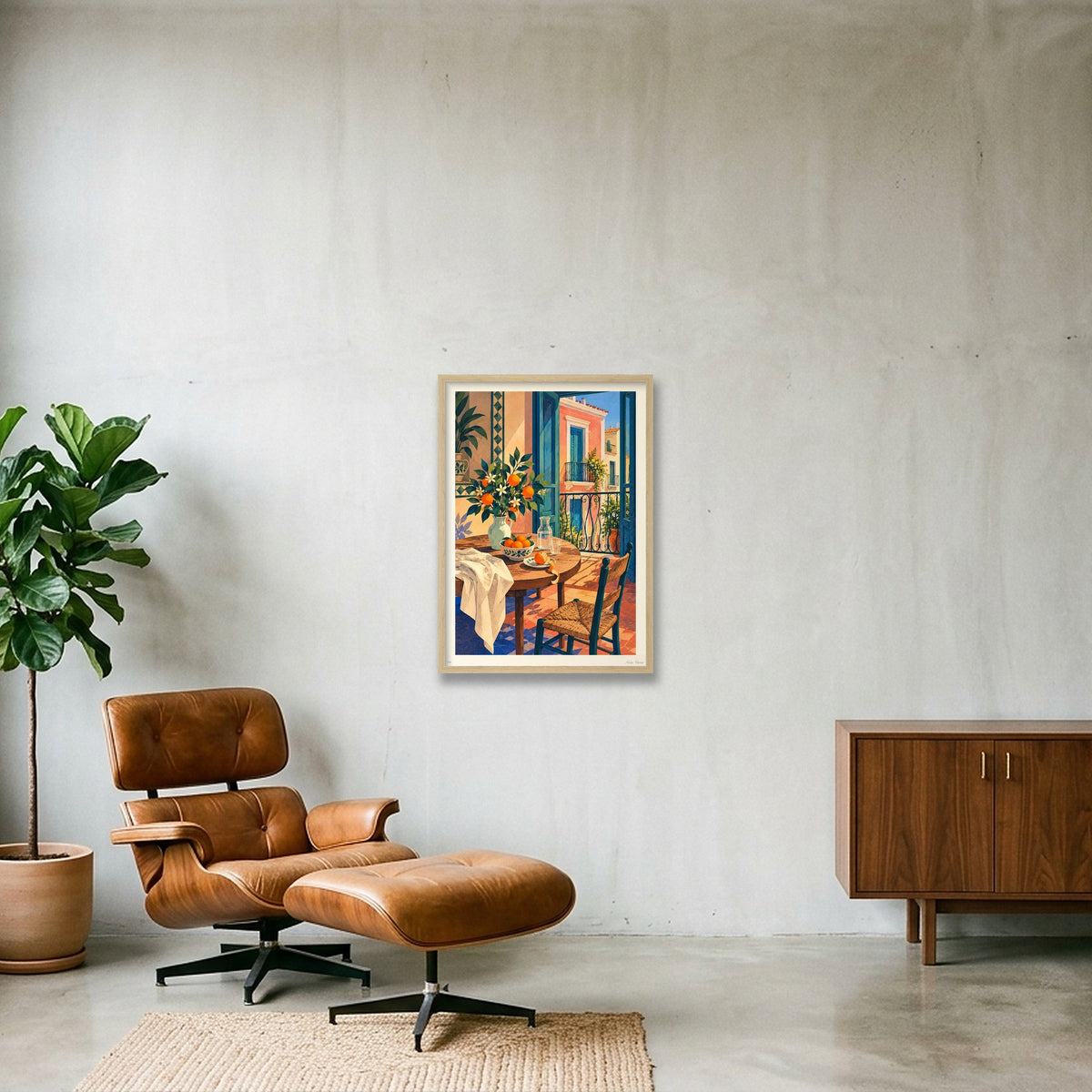 Les taronges de casa · A2 · Oak frame