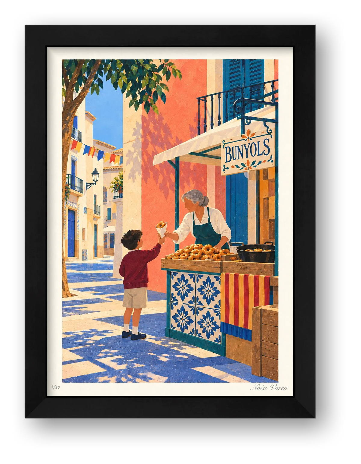 Bunyols de març · framed preview