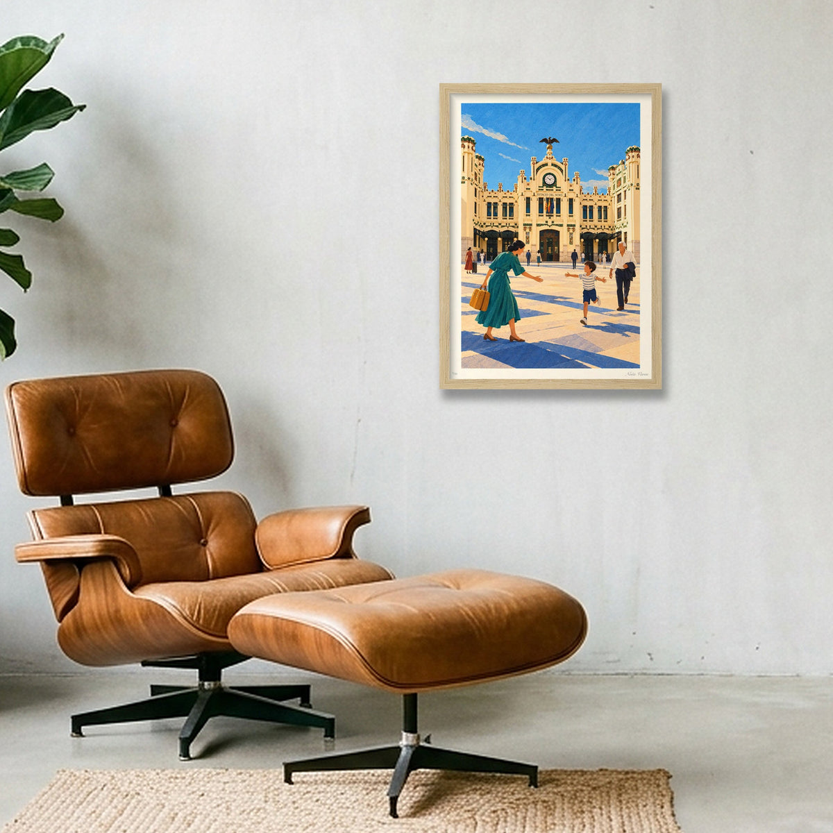 Ja eres ací · A3 · Oak frame
