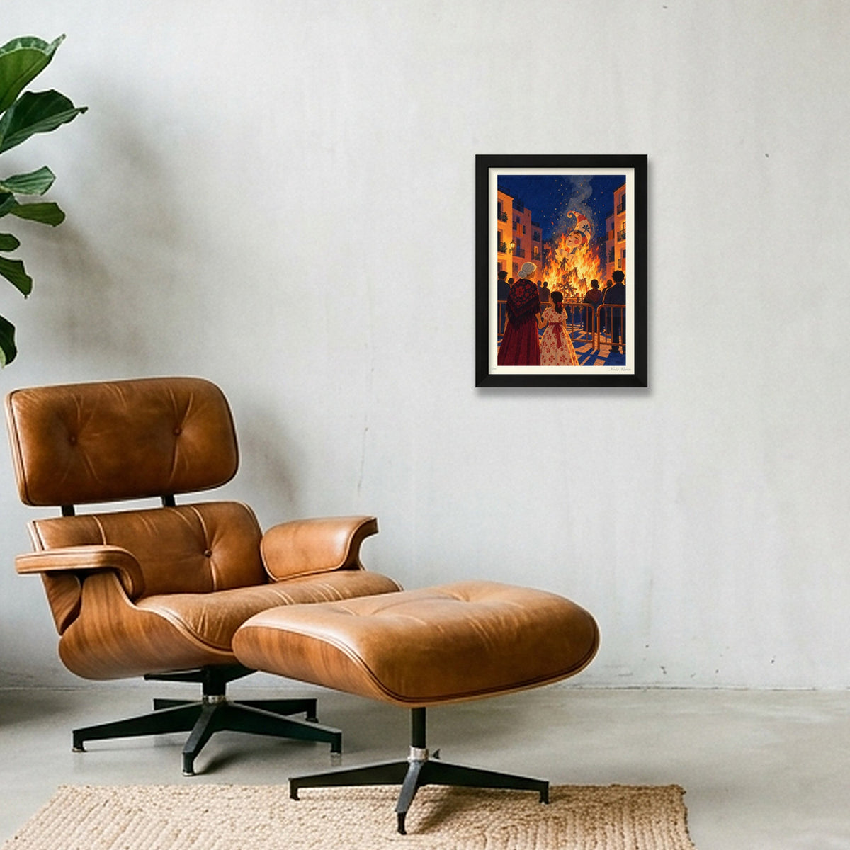 Fins l’any que ve · A4 · Black frame