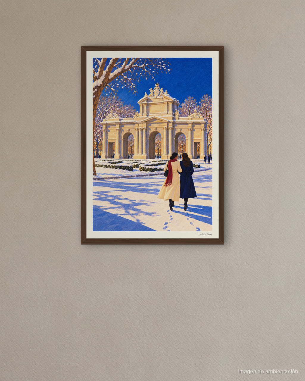 Image d’ambiance · Neige sur Alcalá