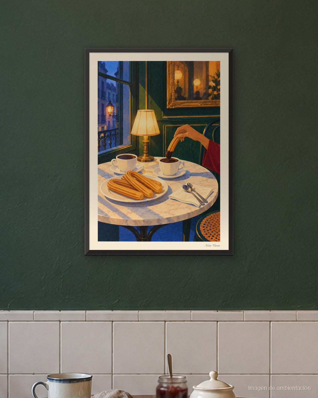 Image d’ambiance · Chocolat à l’aube