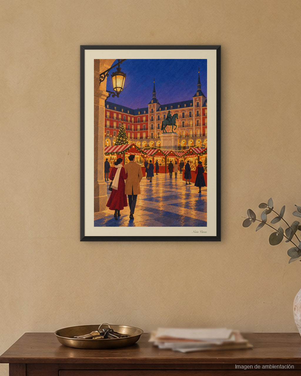Image d’ambiance · Lumières de la Plaza Mayor