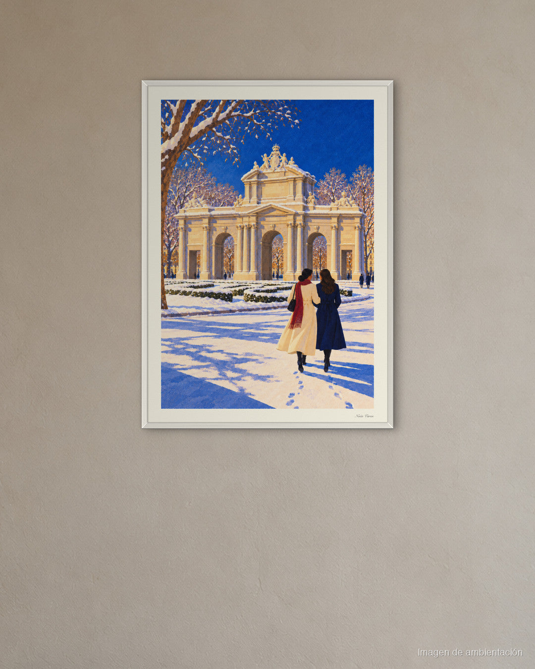 Image d’ambiance · Neige sur Alcalá
