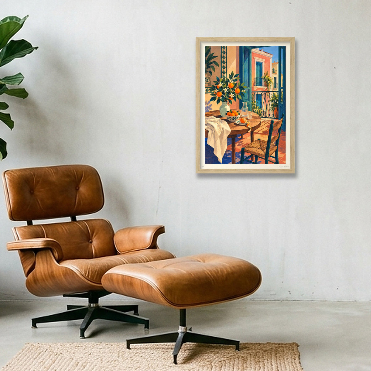 Les taronges de casa · A3 · Oak frame