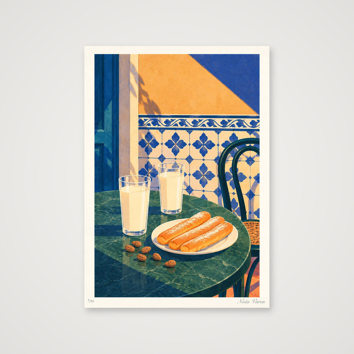Orxata i fartons · A4 · Print only