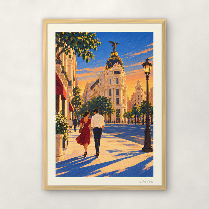 Gran Vía, l’heure dorée