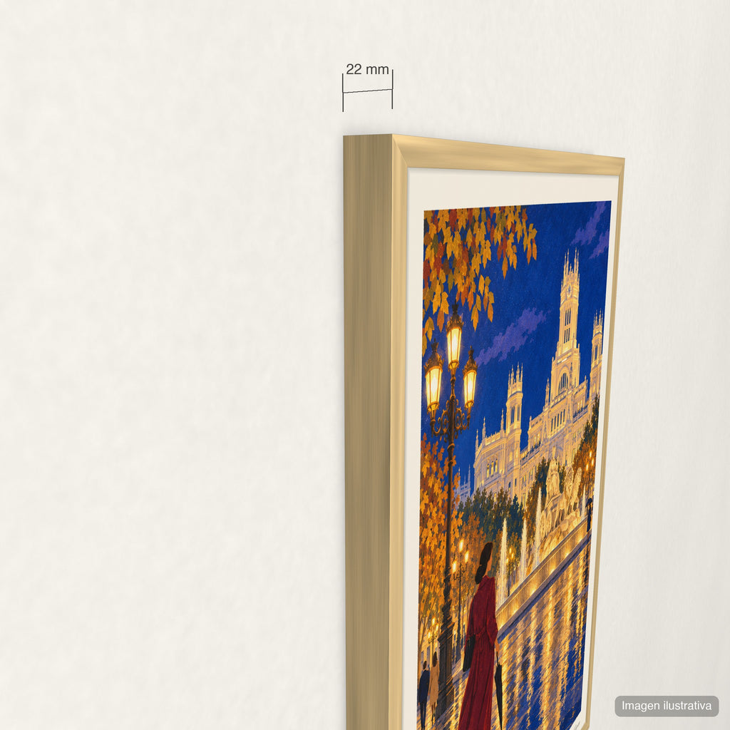 Image illustrative · la matière : profil 22 mm