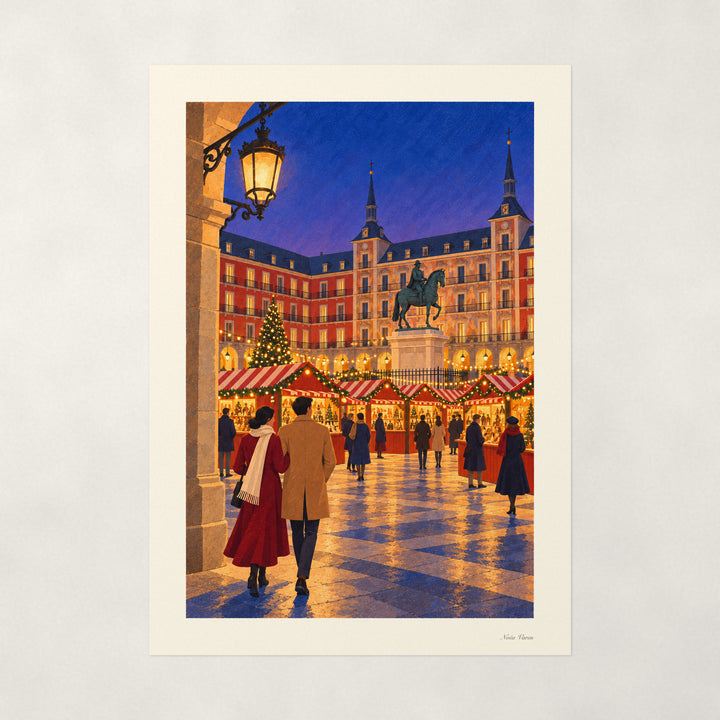 Lumières de la Plaza Mayor