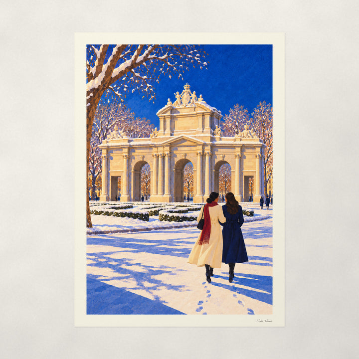 Neige sur Alcalá